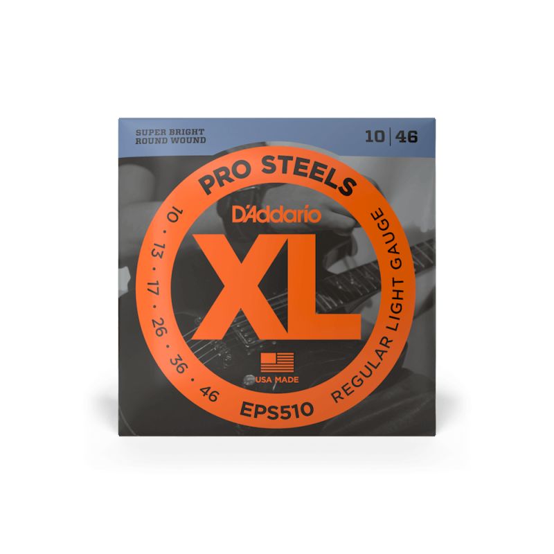 Набор струн D'ADDARIO EPS510 XL PROSTEELS REGULAR LIGHT (10-46)